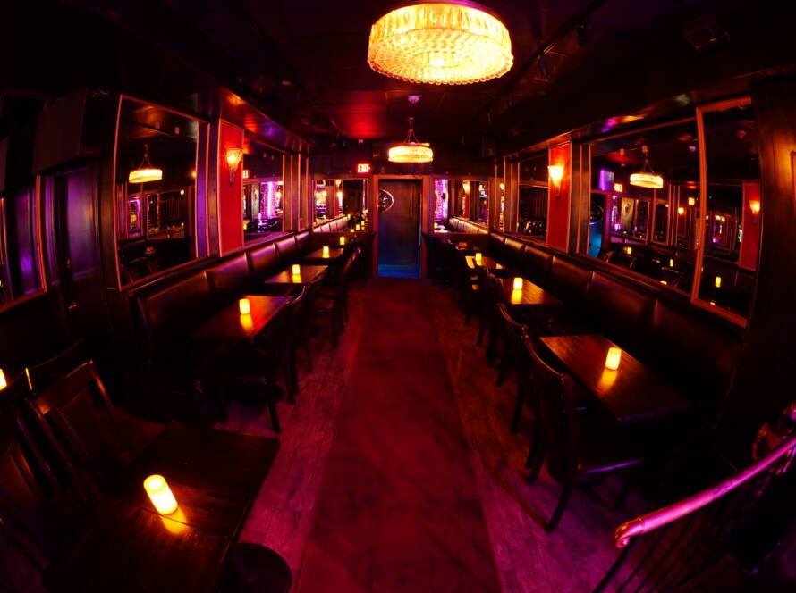 Camelot DC show bar inside view